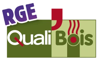 Logo RGE QualiBois - Reconnu Garant de l'Environnement